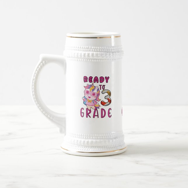 Caneca De Cerveja De Volta À Escola, 3º Grau (Esquerda)