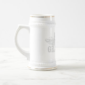 Caneca De Cerveja Decorative Mug with Love & Gratitude Lettering