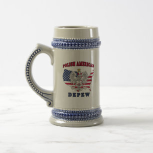 Caneca De Cerveja Depew New York Polonês