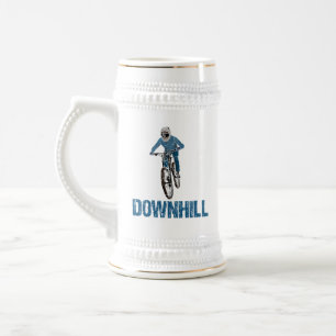 Caneca De Cerveja Descida de Tail Mountain Biker