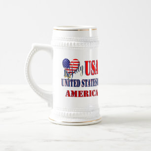 Caneca De Cerveja Descolagem do adesivo redondo clássico de T-shirt 