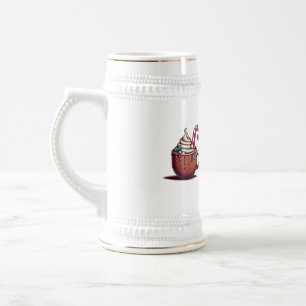 Caneca De Cerveja Desejos quentes com café quente Mug