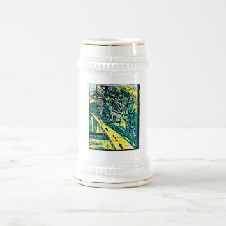 Caneca De Cerveja DESENHO DA CIDADE DE ESmeralda