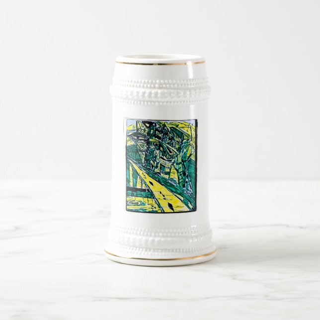 Caneca De Cerveja DESENHO DA CIDADE DE ESmeralda (Centro)