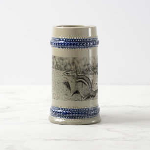 Caneca De Cerveja Desenho do Chipmunk