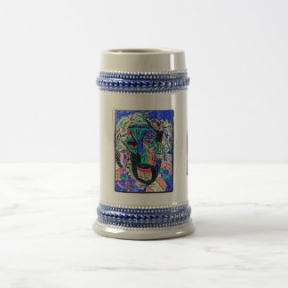 Caneca De Cerveja desenho gotee