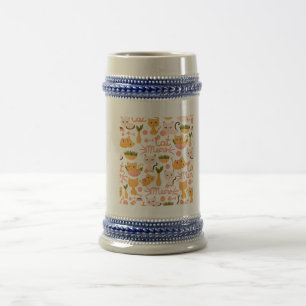 Caneca De Cerveja design de amante de gatos