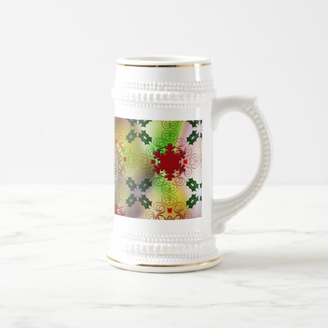 Caneca De Cerveja Design de Natal de Sweater Feio (Direita)
