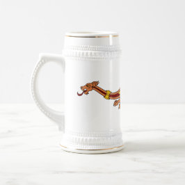 Caneca De Cerveja Design do Dragão Medieval 2015