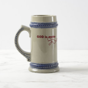 Caneca De Cerveja DEUS é Amor Moka