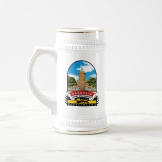 Caneca De Cerveja Deutschland Mannheim Vintage souvenir
