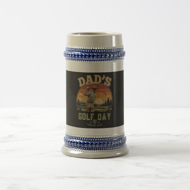 Caneca De Cerveja Dia de Golfe do Papai (Centro)