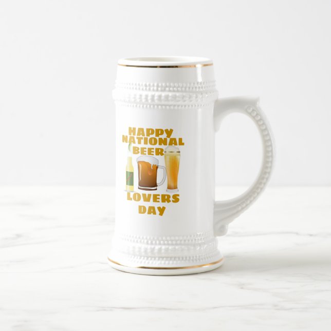 Caneca De Cerveja Dia dos Amantes de Cerveja (Direita)
