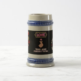 CANECA DE CERVEJA DIA DOS NAMORADOS
