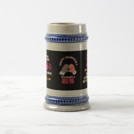 CANECA DE CERVEJA DIA DOS NAMORADOS