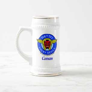 Caneca De Cerveja Diabos afortunados