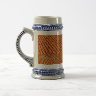 Caneca De Cerveja Dimensões da felicidade Tweed Texturizada