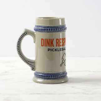 Caneca De Cerveja Dink Responsibly Pickleball Mug - Funny Player Gif