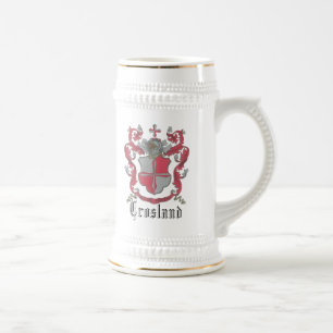 Caneca de cerveja do clássico da brasão de