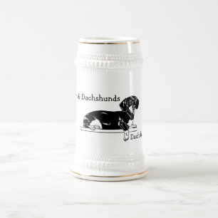Caneca de cerveja do Dachshund
