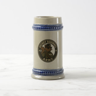 Caneca de cerveja do Exército de Esquilo Secreto