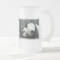 Caneca de cerveja do fosco do urso de panda