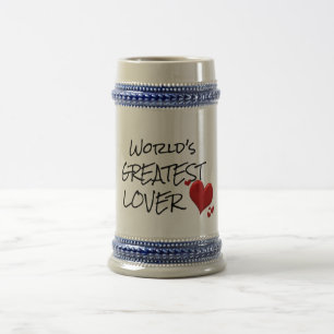 Caneca de Cerveja do Maior Amante do Mundo - Citaç