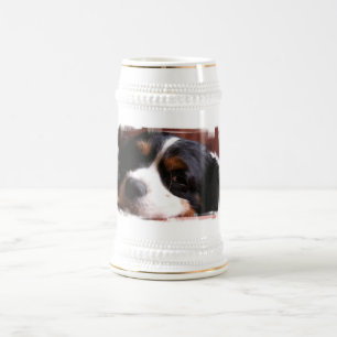 Caneca de cerveja do rei Charles Cavalier Spaniel