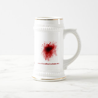 Caneca de cerveja do sangue