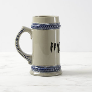 Caneca de cerveja do suco da panda