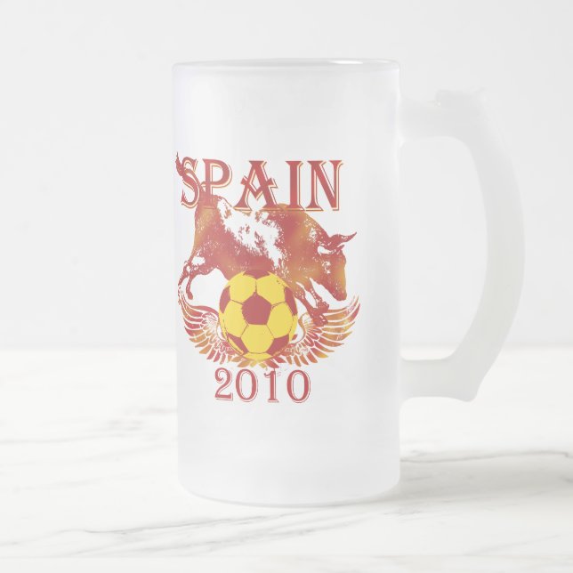 Caneca de cerveja do vidro de fosco da espanha (Direita)