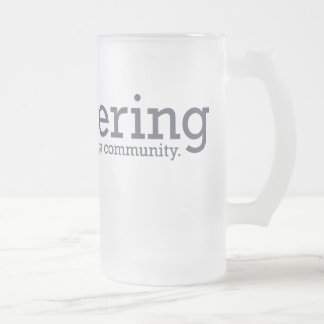 Caneca de cerveja do vidro de Lautering