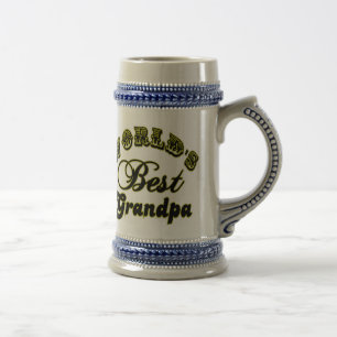 Caneca de cerveja do vovô do mundo a melhor