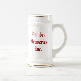 Caneca De Cerveja Dombek Cervejarias Inc., boa cerveja f… -