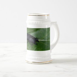 Caneca De Cerveja Dorcus parallelipipedus , o besouro-serra-menor