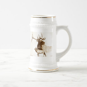 Caneca de cerveja dos alces