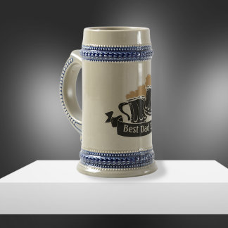 Caneca de cerveja dos dias de os pais que liguem o