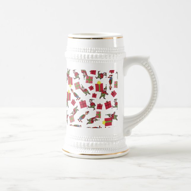 Caneca de cerveja dos elfos natalinos (Direita)
