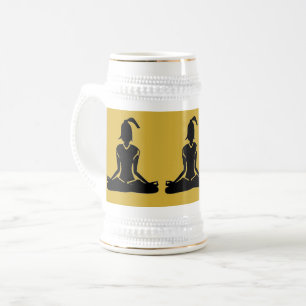 Caneca de cerveja Dourada - Caneca de cerveja de i