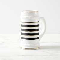 Dourado branco preto com faixa elegante