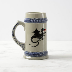 Caneca De Cerveja Dragão preto