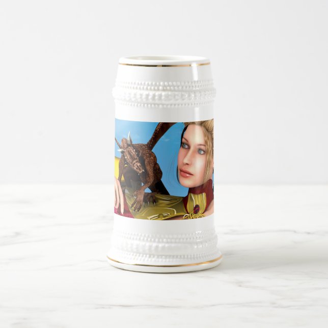Caneca De Cerveja Dragon Lady (Centro)