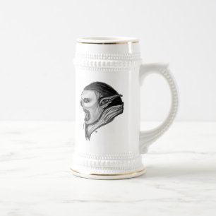 Caneca De Cerveja Duende black and design white