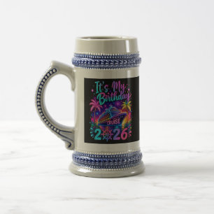 Caneca De Cerveja É o Meu Cruzeiro de Aniversário 2026