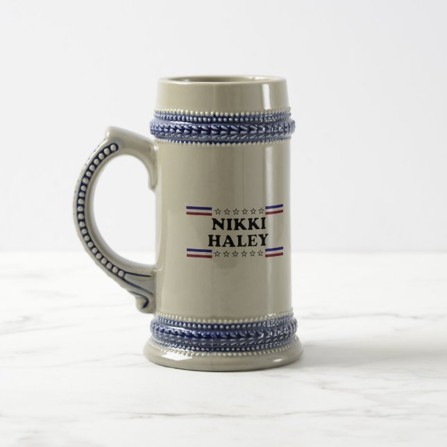 Caneca De Cerveja Eleição Nikki Haley 2024 (Esquerda)