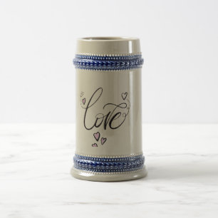 Caneca de Cerveja em Cerâmica Artesanal Love Herit