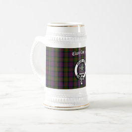 Caneca De Cerveja Emblema da Crista do Clã Carnegie e Tartan
