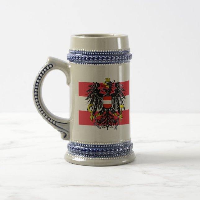 Caneca De Cerveja emblema de Áustria (Esquerda)