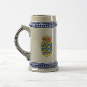 Caneca De Cerveja emblema de Dinamarca
