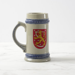 Caneca De Cerveja emblema de finland